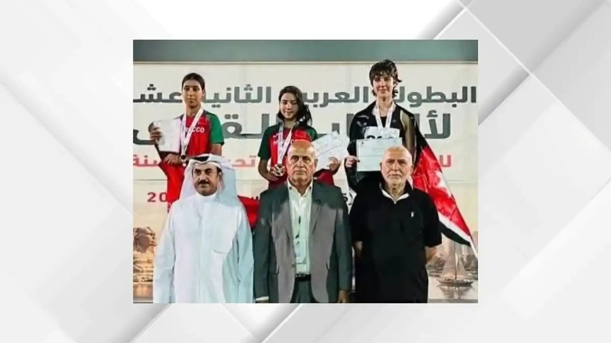 زين الور تمنح الأردن أولى ميدالياته في البطولة العربية لألعاب القوى للناشئين والناشئات