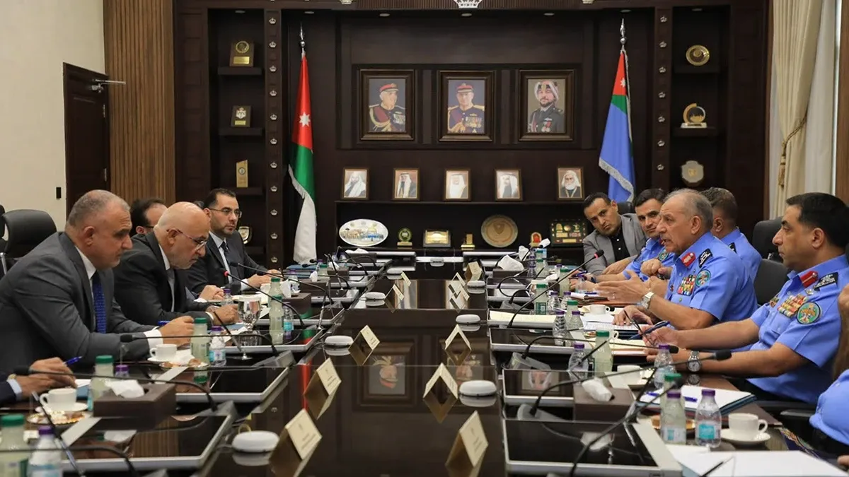 مدير الأمن العام يلتقي رئيس مجلس مفوضي الهيئة المستقلة للانتخاب