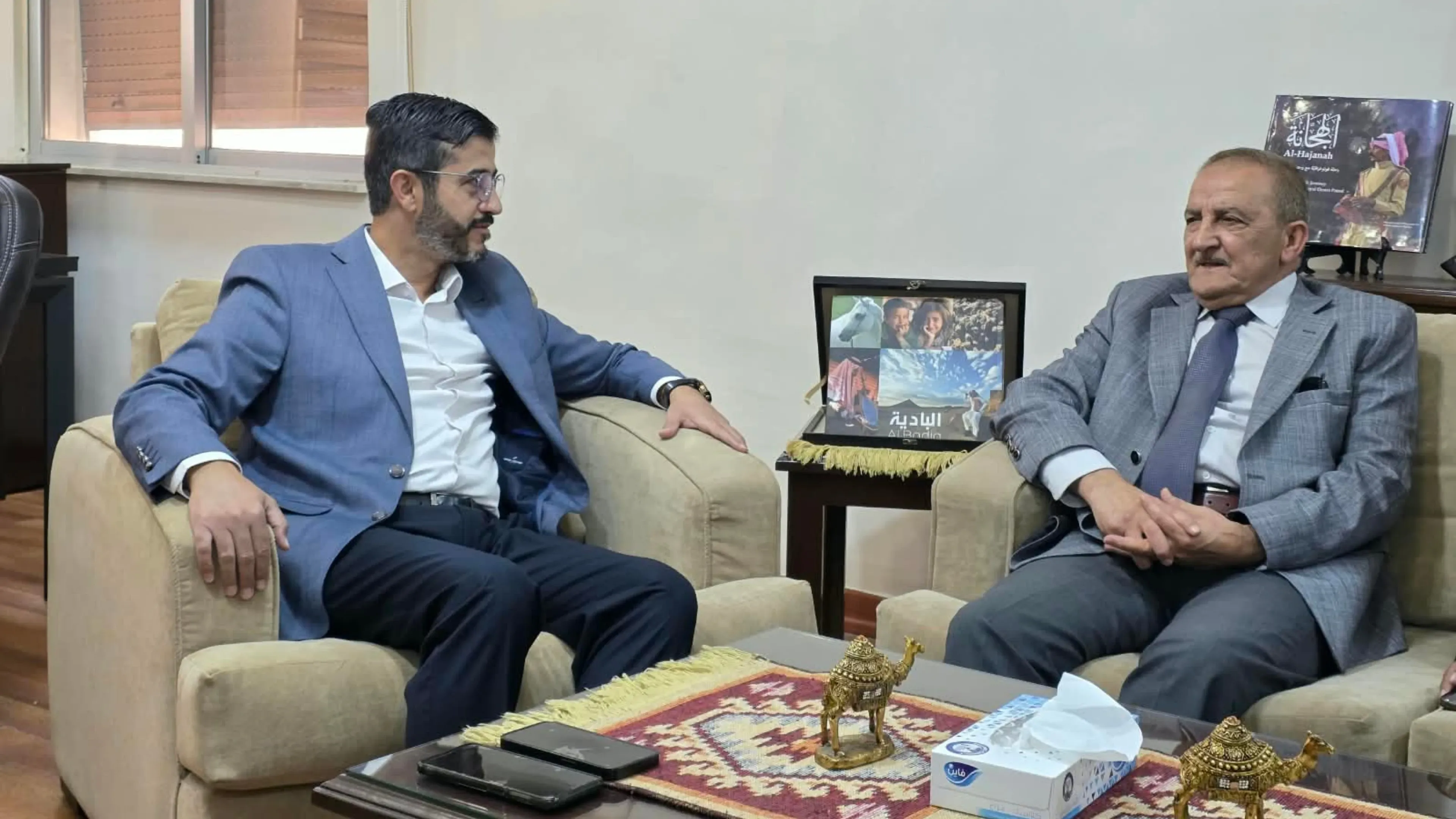 الشناق يبحث مع الصندوق الهاشمي لتنمية البادية سبل دعم المصابين العسكريين