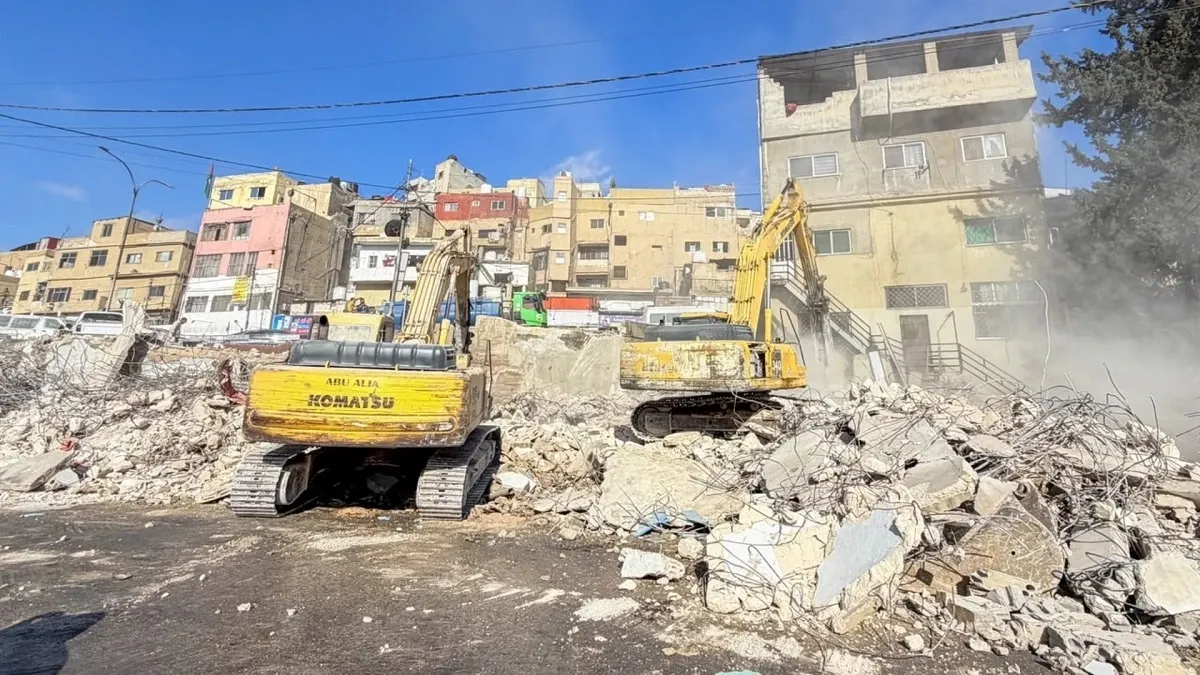 أمانة عمان تبدأ تنفيذ المرحلة الخامسة من مشروع تطوير منطقة المحطة