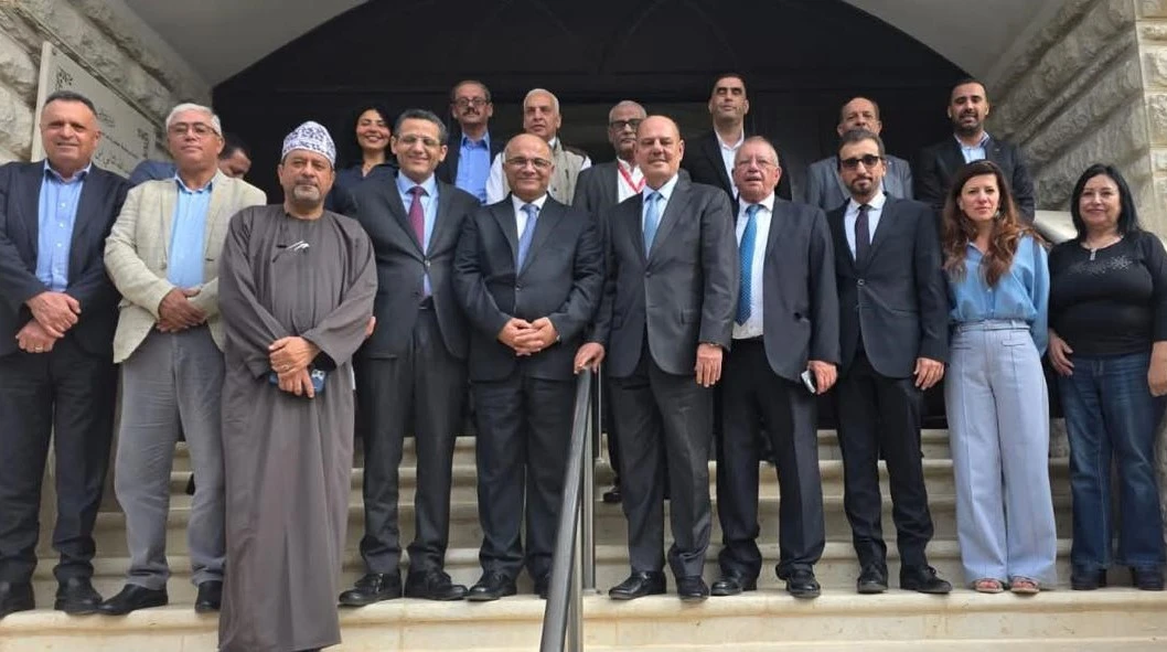 رؤساء نقابات واتحادات صحفية عربية يزورون نقابة الصحفيين الأردنيين