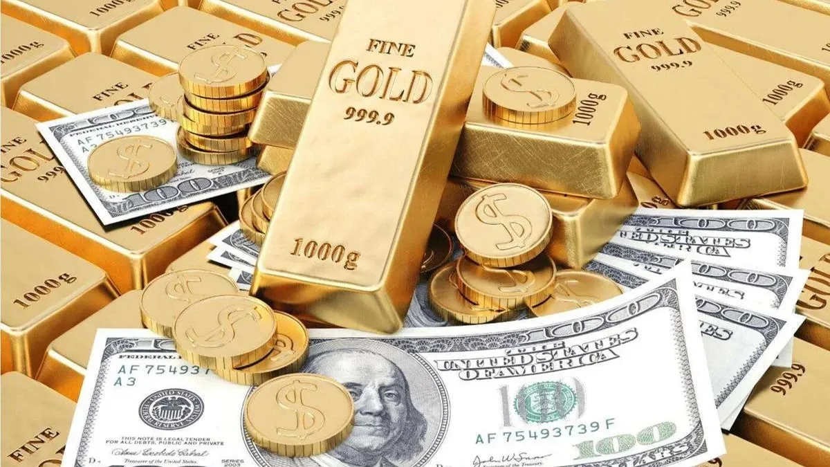 ارتفاع أسعار الذهب مع انخفاض مؤشر الدولار عالميا