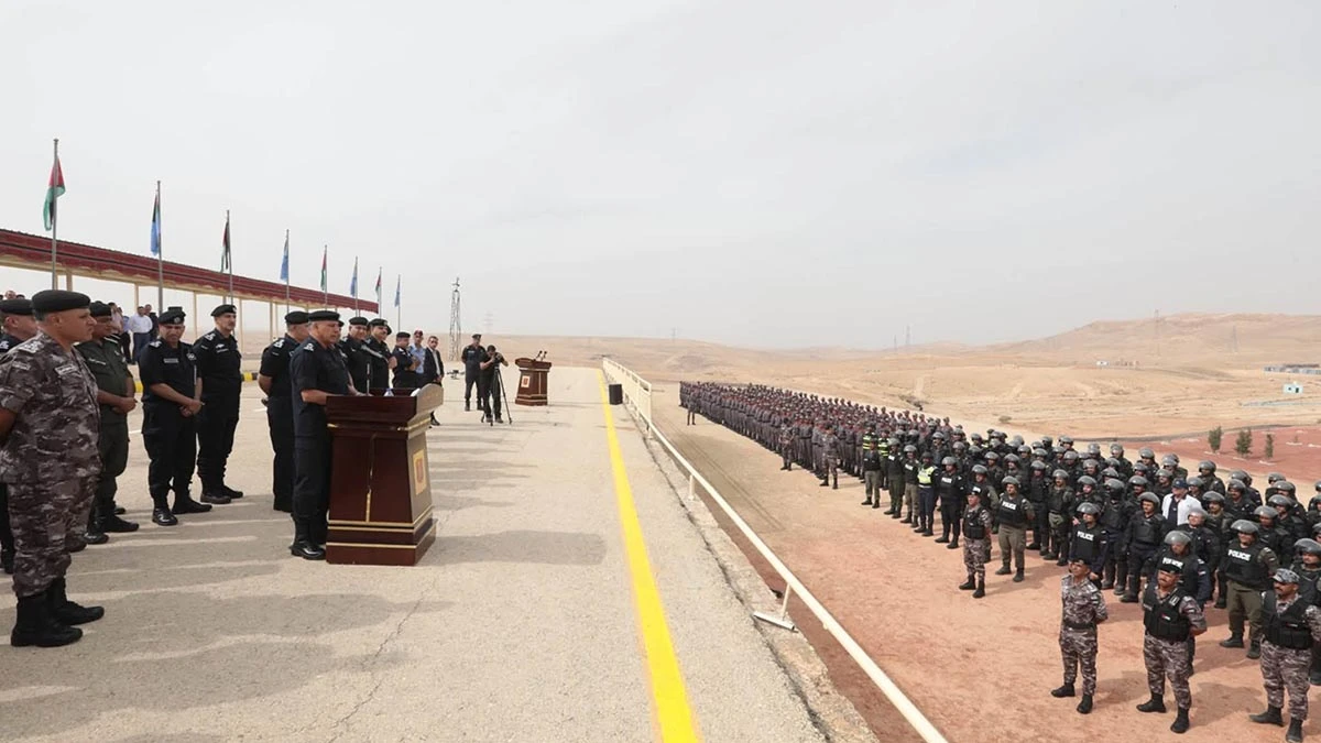 مدير الأمن العام يتابع تمرين