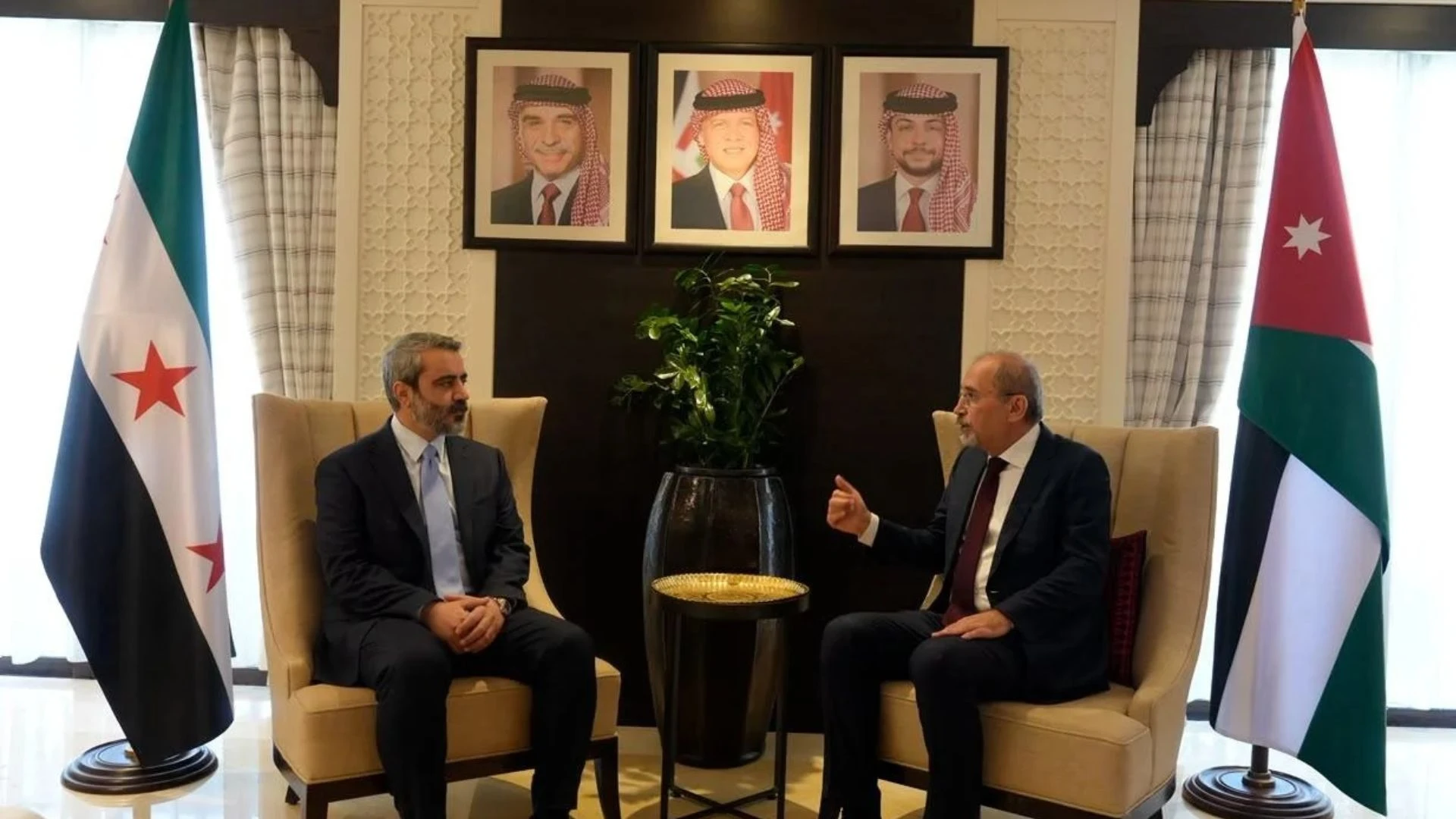 بيان مشترك بين المملكة الأردنية الهاشمية والجمهورية العربية السورية
