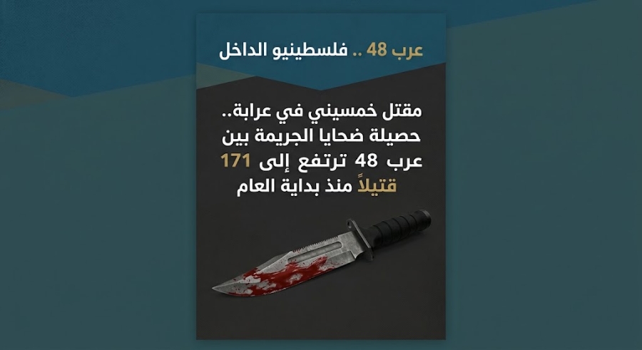 فلسطين .. مقتل خمسيني في عرابة.. حصيلة ضحايا الجريمة بين