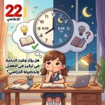هل يؤثر توقيت الدراسة في تركيز الطفل وتحصيله الدراسي؟
