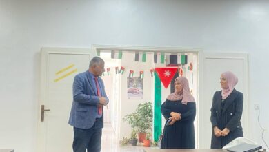 مدير شباب عجلون يتفقد مركز شباب وشابات الهاشمية