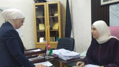 أداء القسم الوظيفي الخاص بلجنة الامتحانات المحلية وأعضاء قسم الامتحانات في مديرية قصبة عمان
