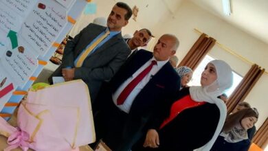 الزيود يفتتح معرض "فكرتي تصبح مشروعاً" في مدرسة خريبة السوق الثانوية الثانية للبنات