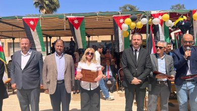 تربية جرش تحتفل بتخريج 290 طالباً وطالبة من مشروع التدريب العسكري