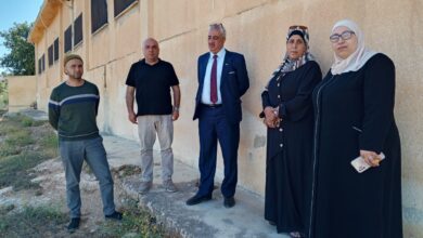 في جولة تفقدية جويعد يتابع احتياجات عدد من مدارس كفرنجة