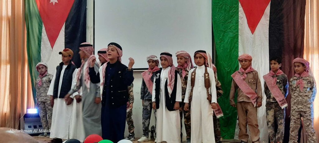 بني عطية ترعى الحفل السنوي لشبكة مدارس منطقة فقوع بعيد الاستقلال 79