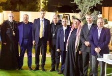 سفير دولة الفاتيكان في الأردن بضافية سنديانة الفحيص نعيم الزيادات