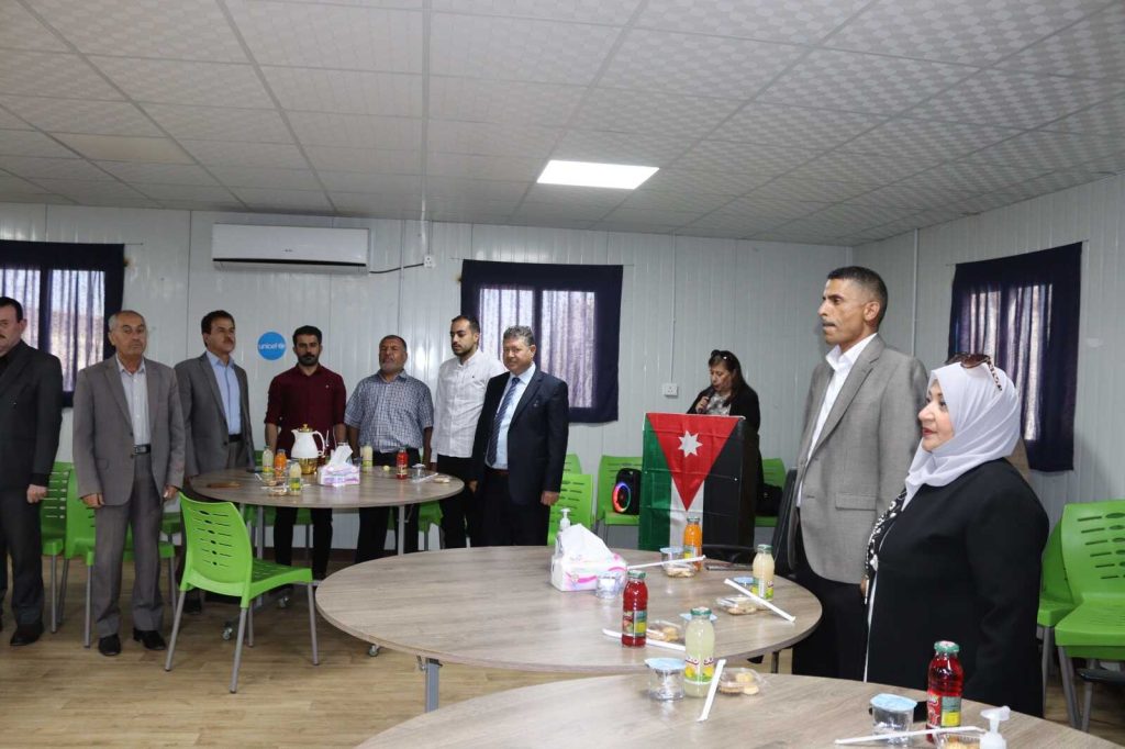 المساعيد يكرم مدارس مخيم الزعتري المشاركة في الاختبارات الدولية "بيزا" و"بيرلز"،