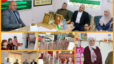الحباشنة يفتتح عدد من الإضافات الصفية وحفل تكريم المتفوقين في مدرسة سعد بن أبي وقاص في تربية معان