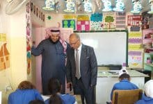 السفاسفة يتابع سير الإختبار الوطني التقييمي للصف الثالث في مدارس تربية لواء البترا