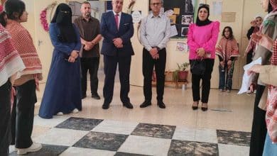 جويعد يفتتح معرض مبادرة لمدرستي أنتمي