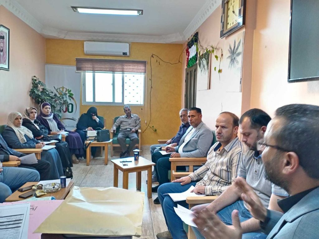 الرفوع يعقد اجتماعًا مع رئيس قسم التعليم المهني ومدراء مدارس BTEC في مدارس لواء بصيرا .