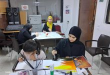 ورشة تدريبية حول فن الرسم بالألوان الزيتية في مركز شباب وشابات سوف