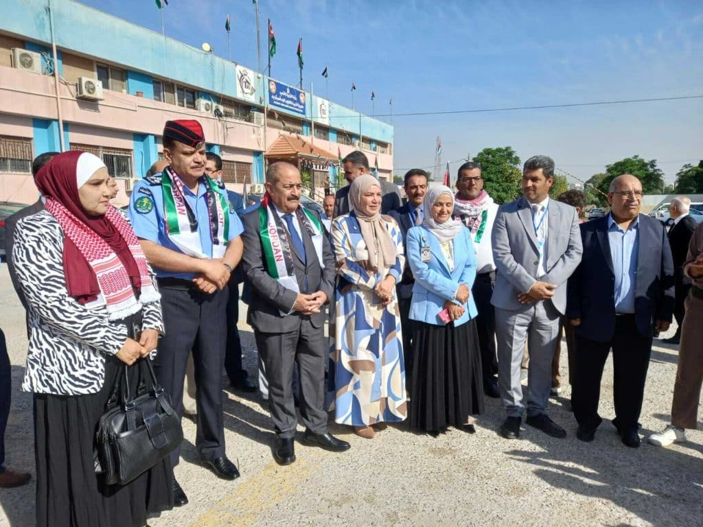 محافظ اربد يفتتح جداريات اوتاد اردنية في مديرية تربية قصبة اربد