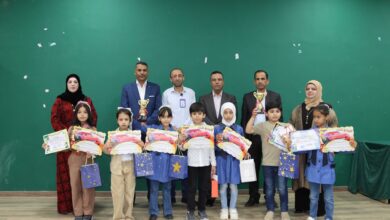 تربية البادية الشمالية الغربية تكرم المدارس والطلبة الفائزين بمسابقة "الطلاقة القرائية"