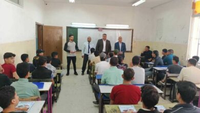 اللصاصمة يتفقد مدرسة أسامة بن زيد